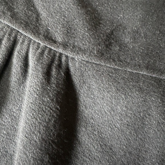 Vintage Krizia black cashmere mini skirt with multi button detail - Picture 7 of 8